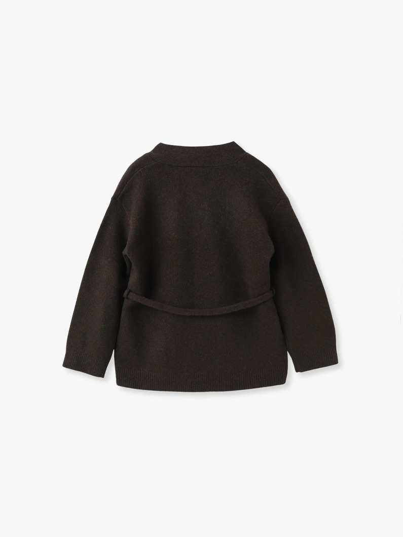 カリ ウールニット カーディガン（ブラウン） 詳細画像 brown 1