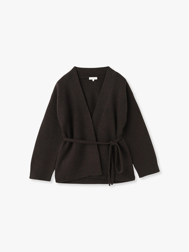 カリ ウールニット カーディガン（ブラウン） 詳細画像 brown 4