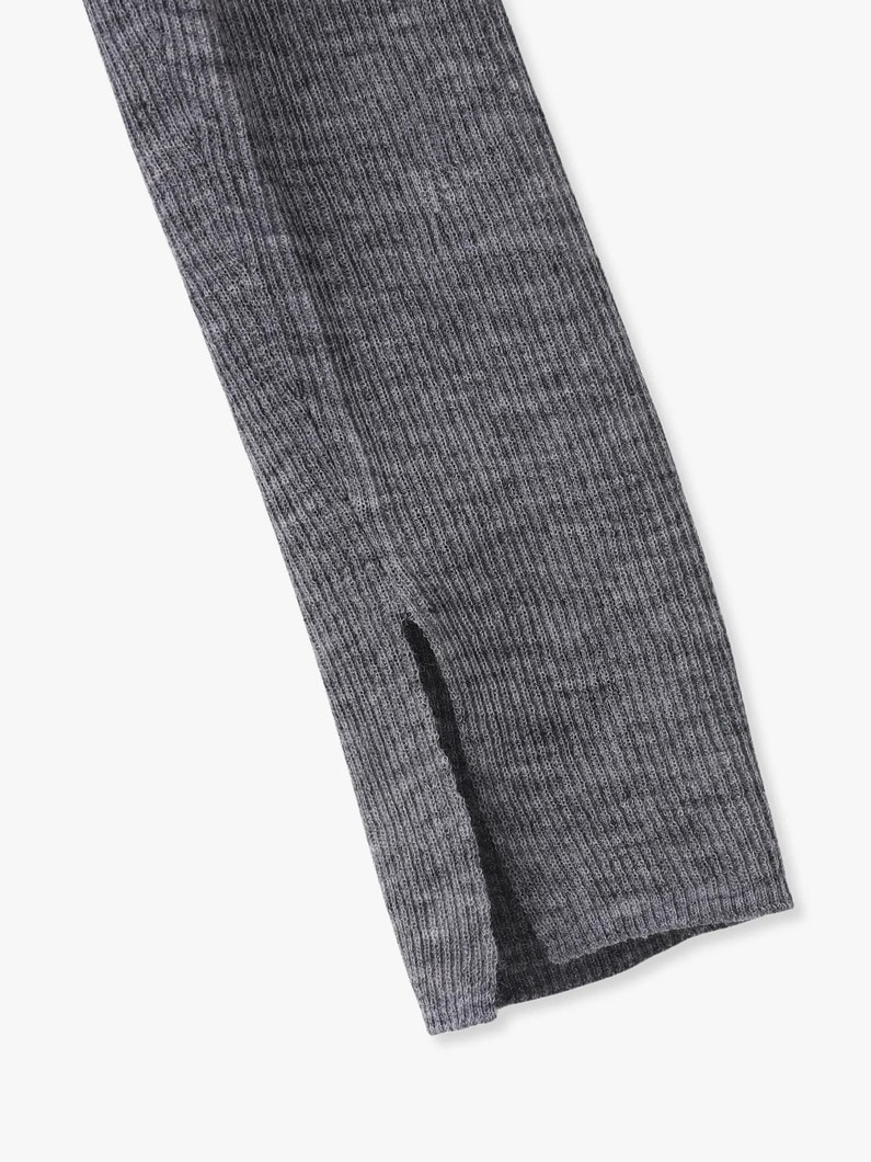 シアーリブ ニットカーディガン 詳細画像 gray 3