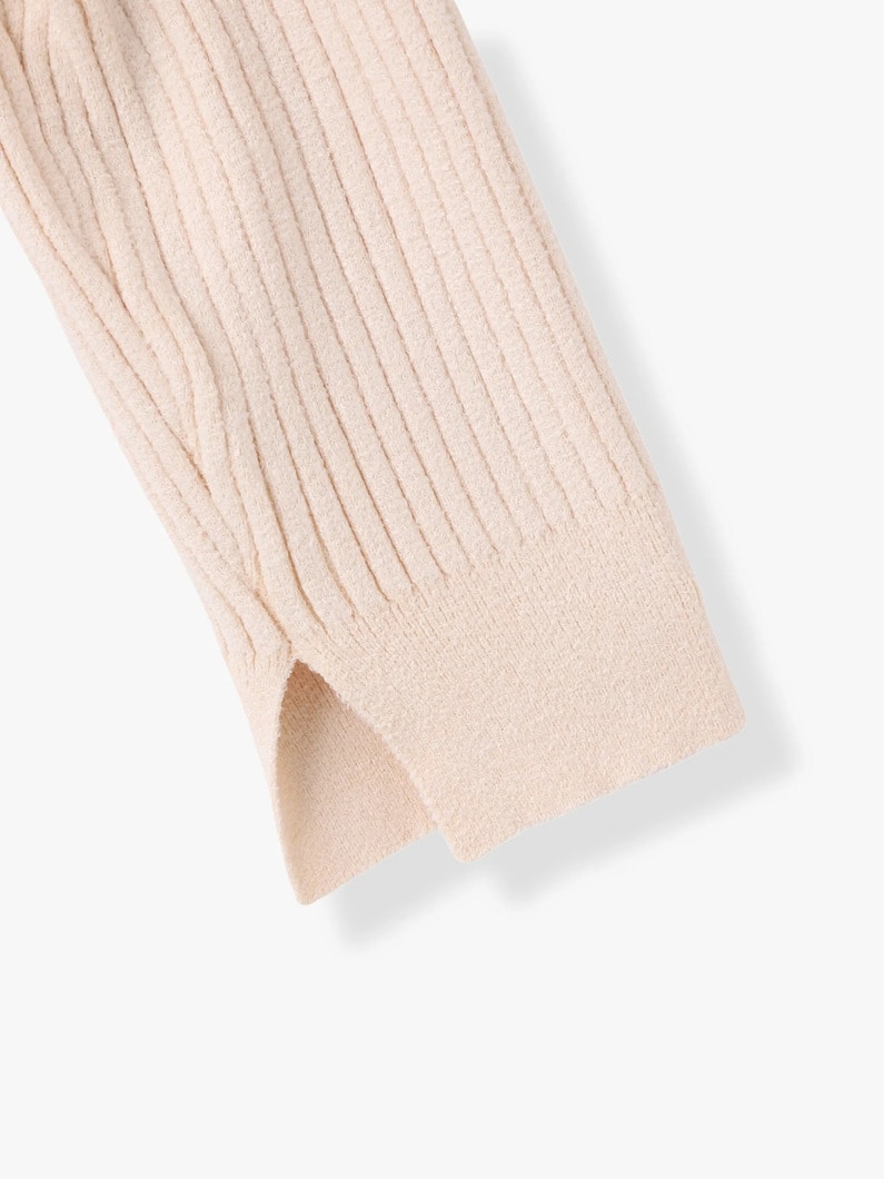 モールリブ ニットトップ 詳細画像 ivory 3