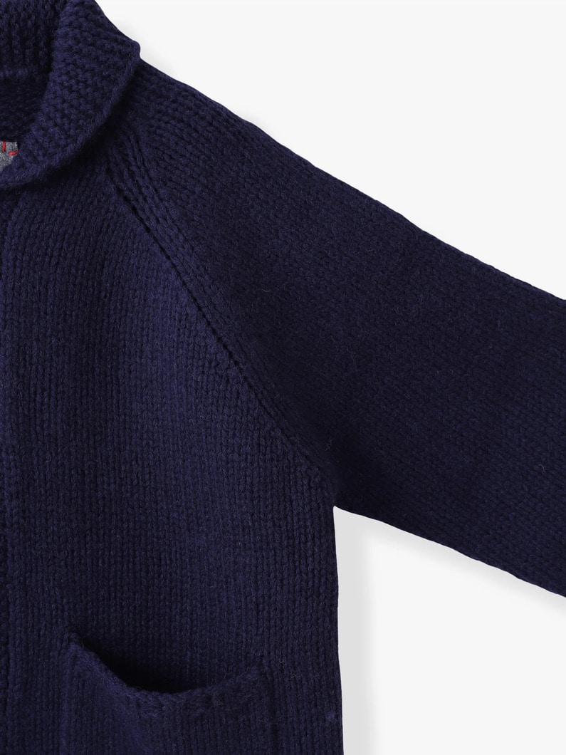 カウチンニット カーディガン 詳細画像 navy 2
