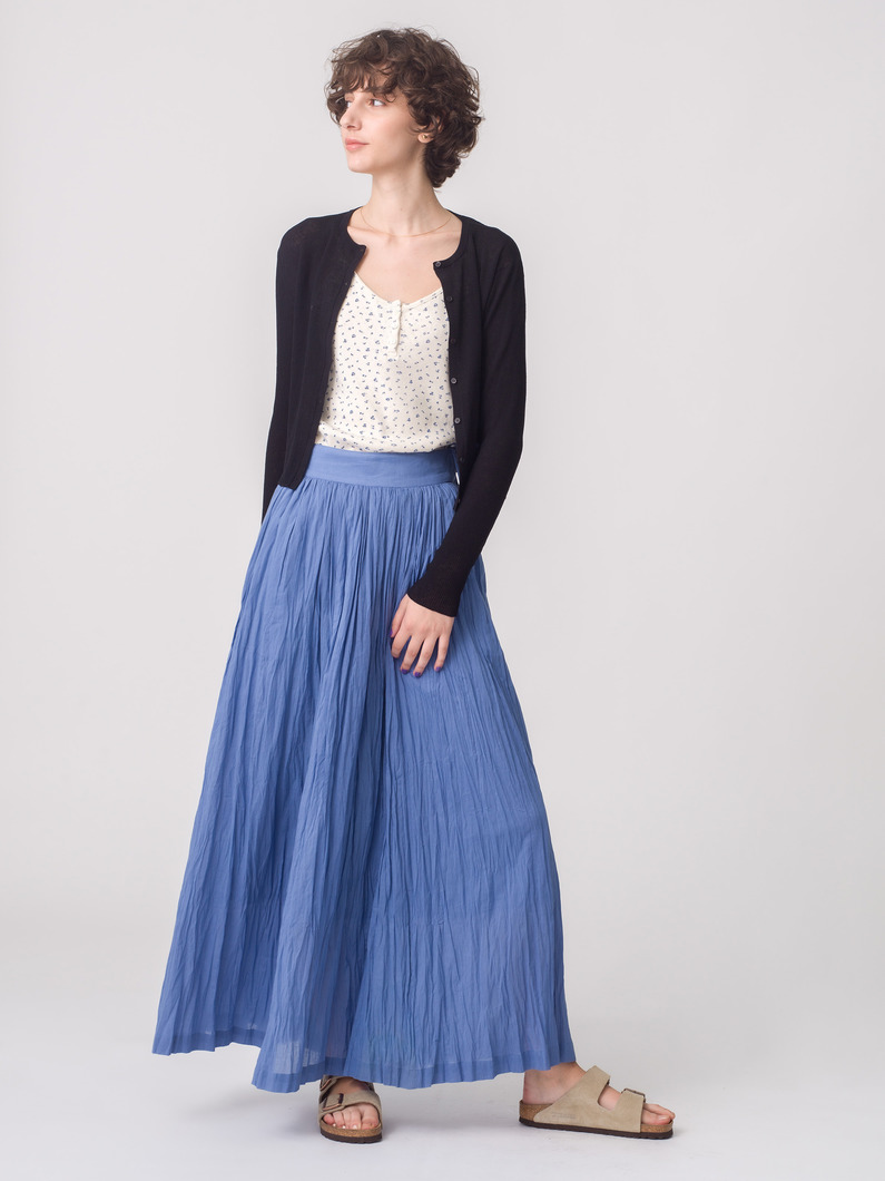 リブ カーディガン（ブラック/ホワイト/レッド） 詳細画像 black 2