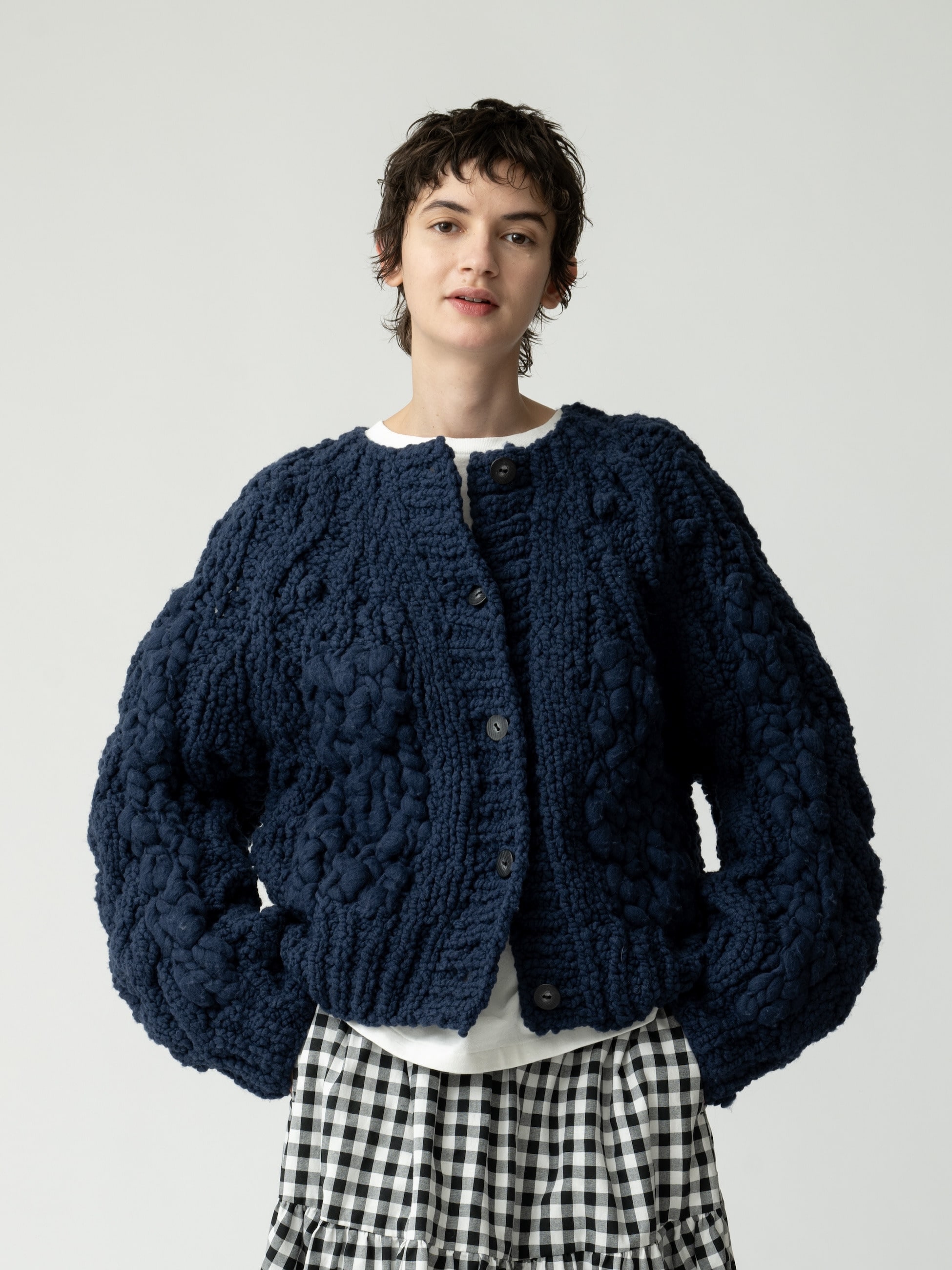 ロエン×セマンティックデザイン☠ラビッファー付き ニットカーディガン 2026年最新】roen カーディガンの人気アイテム - メルカリ