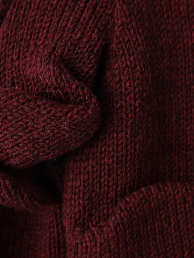 アンステイブル スリーブ カーディガン 詳細画像 burgundy 3