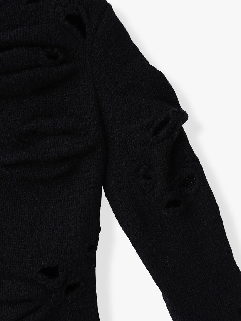 アンステイブル ニット プルオーバー（ブラック） 詳細画像 black 2