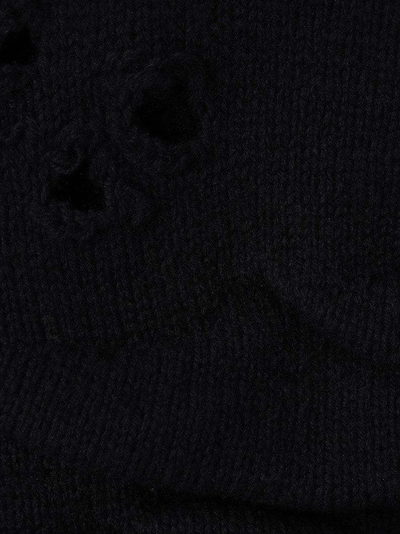 アンステイブル ニット プルオーバー（ブラック） 詳細画像 black 3