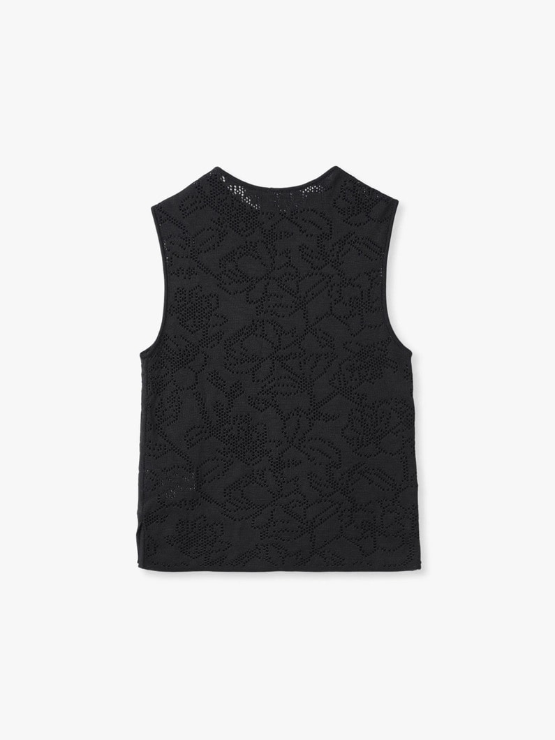 アマランタ スリーブレストップ 詳細画像 black 1