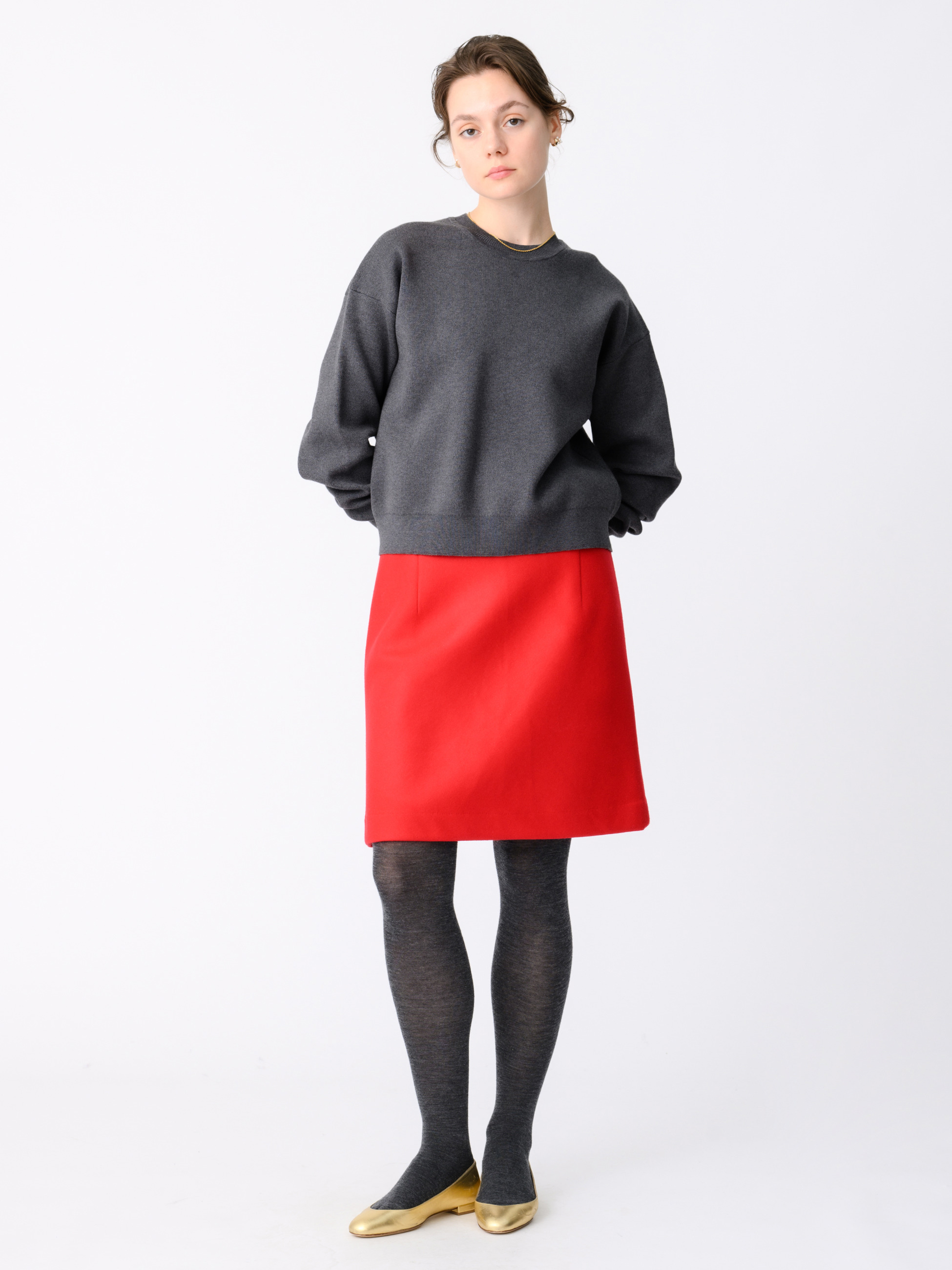 コットンカシミア スムース ニットトップ｜Ron Herman(ロン