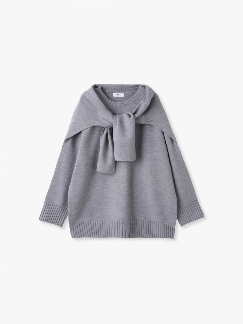 ツイン ニットトップ 詳細画像 gray 3