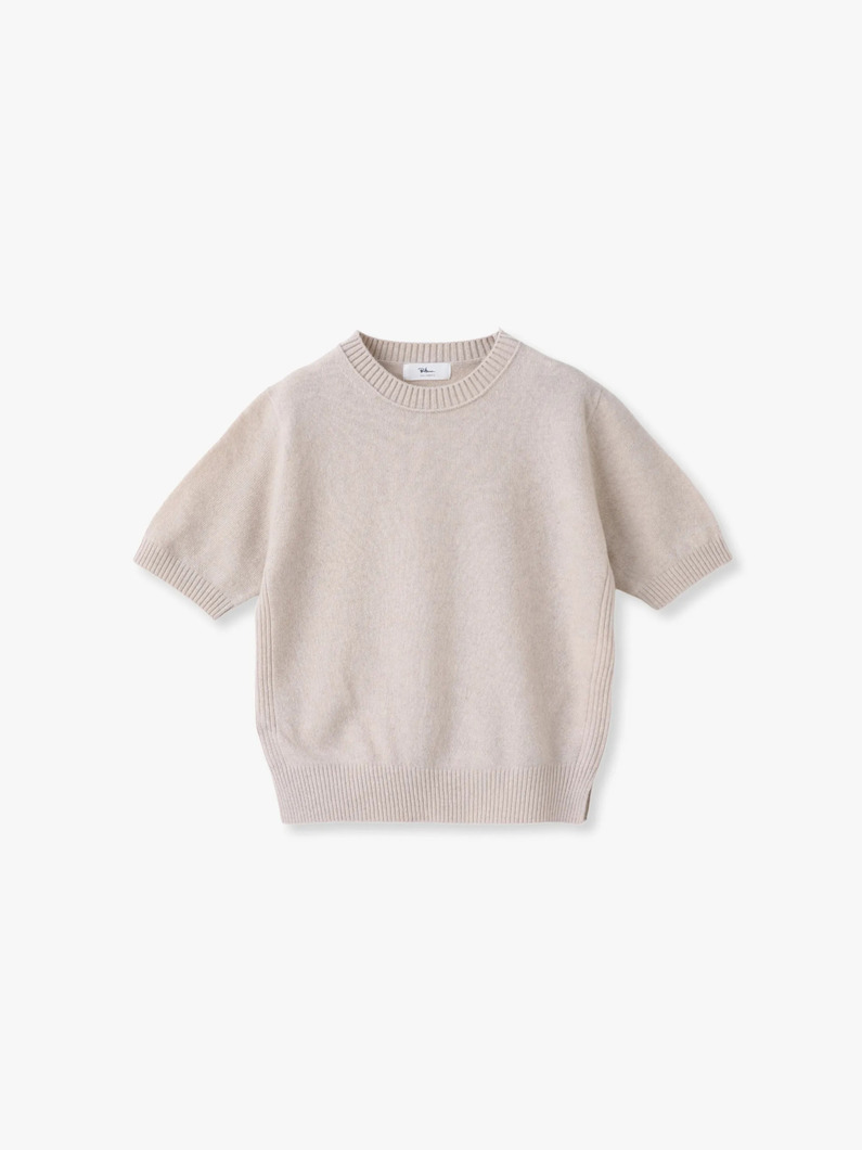 【新品】VAN DER STRAETE 半袖ニット bshop/ロンハーマン 新品】VAN DER STRAETE 半袖ニット bshop/ロンハーマン