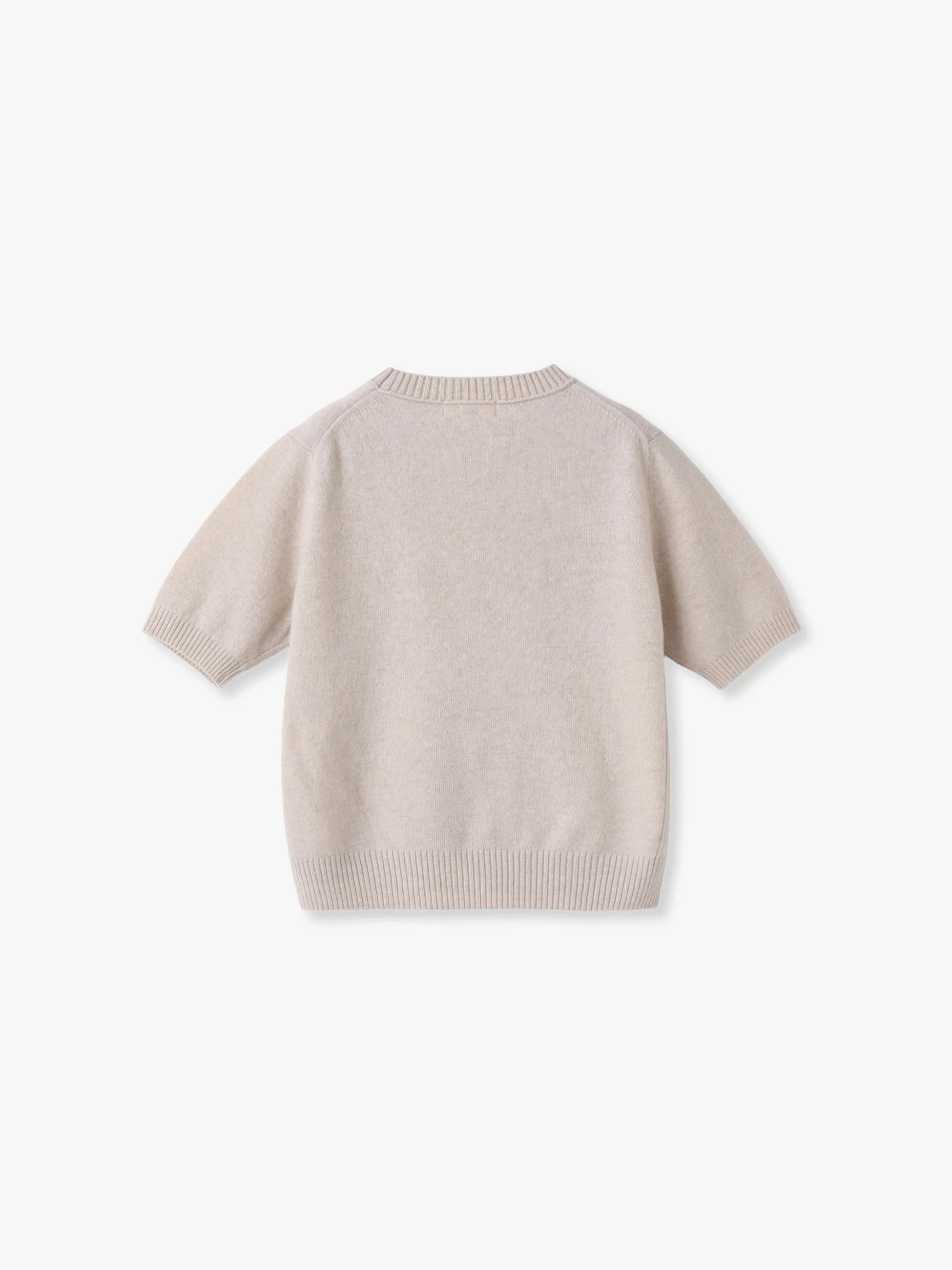 新品　Ron Herman　加工　ロンT サーマル　ブラウン　ベージュ　S Ron Herman（カットソー(長袖/七分) ・ ベージュ系）のフリマ