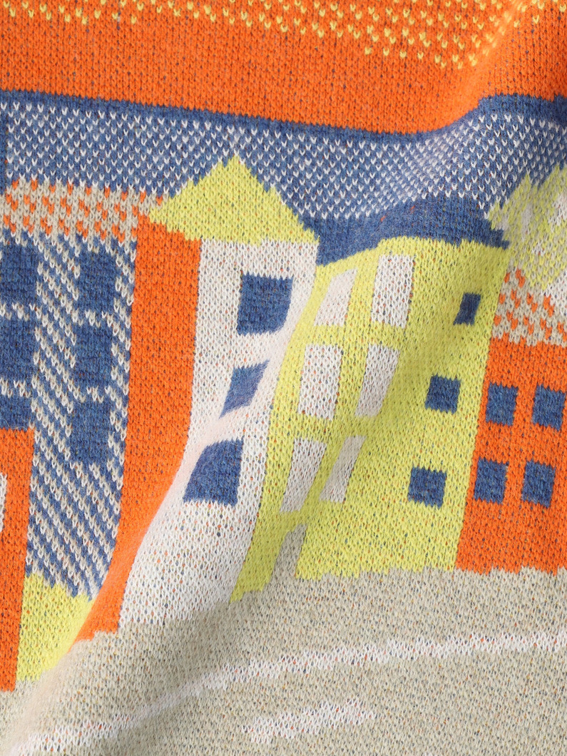 ダブルジャガード ニットプルオーバー 詳細画像 multi 3