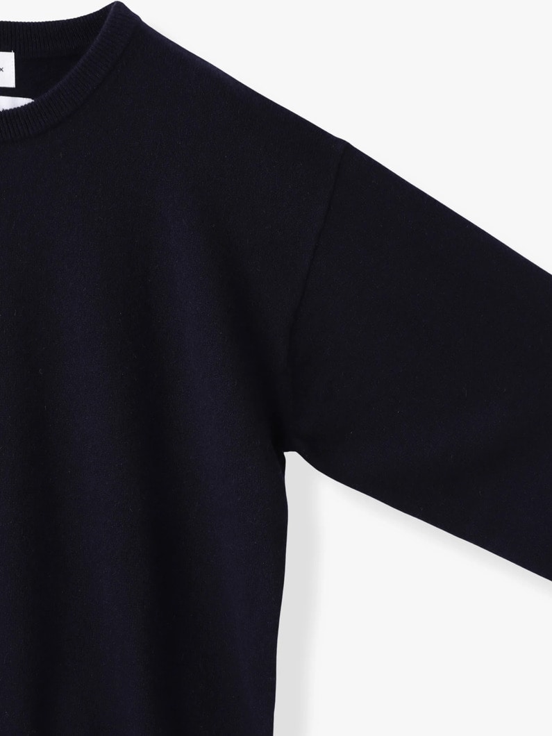 ジュエル クロップドスリーブ カシミア ニットトップ 詳細画像 gray 2