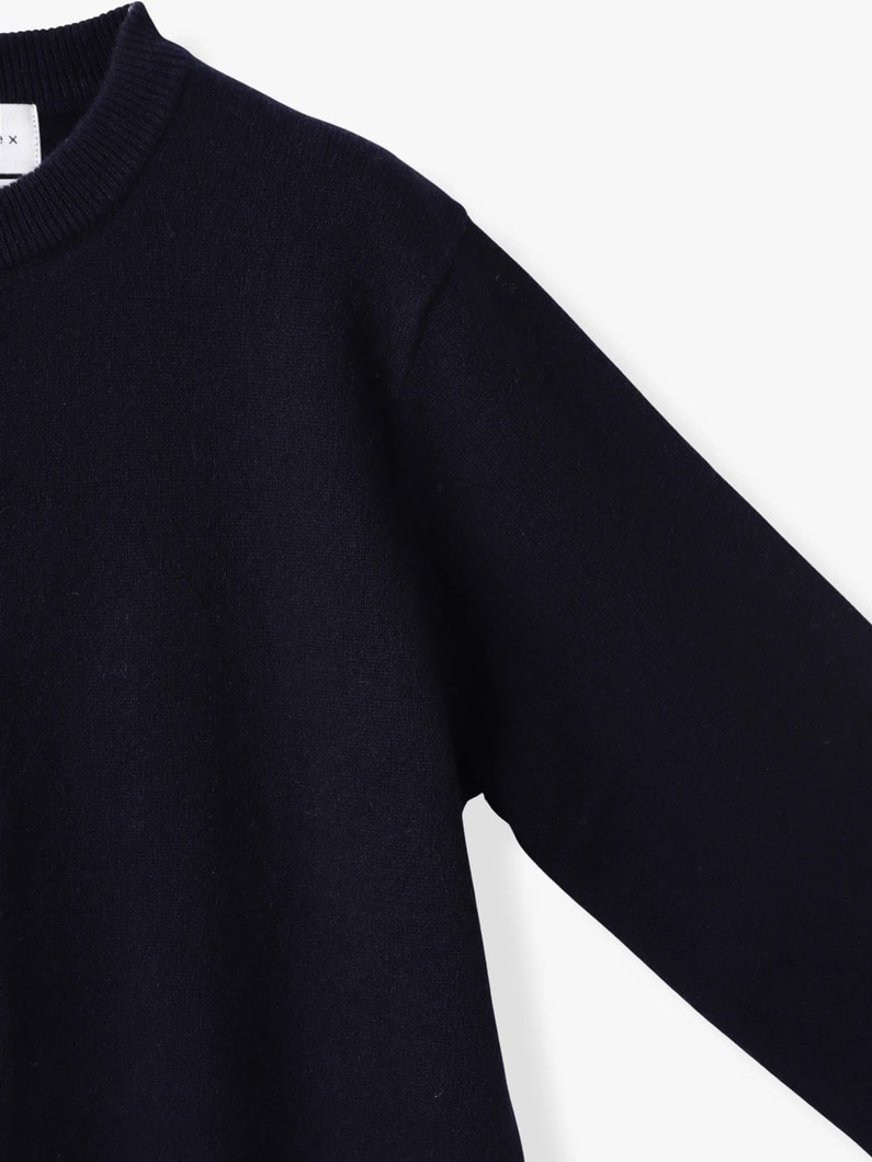 リトル カシミア クルーネックカーディガン 詳細画像 gray 2