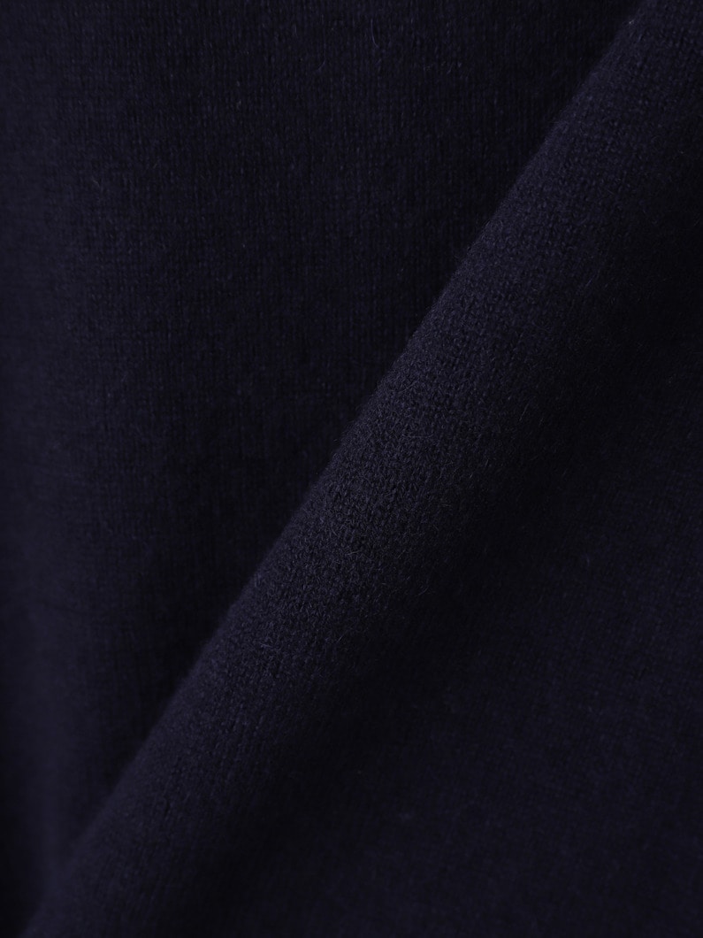 リトル カシミア クルーネックカーディガン 詳細画像 gray 4