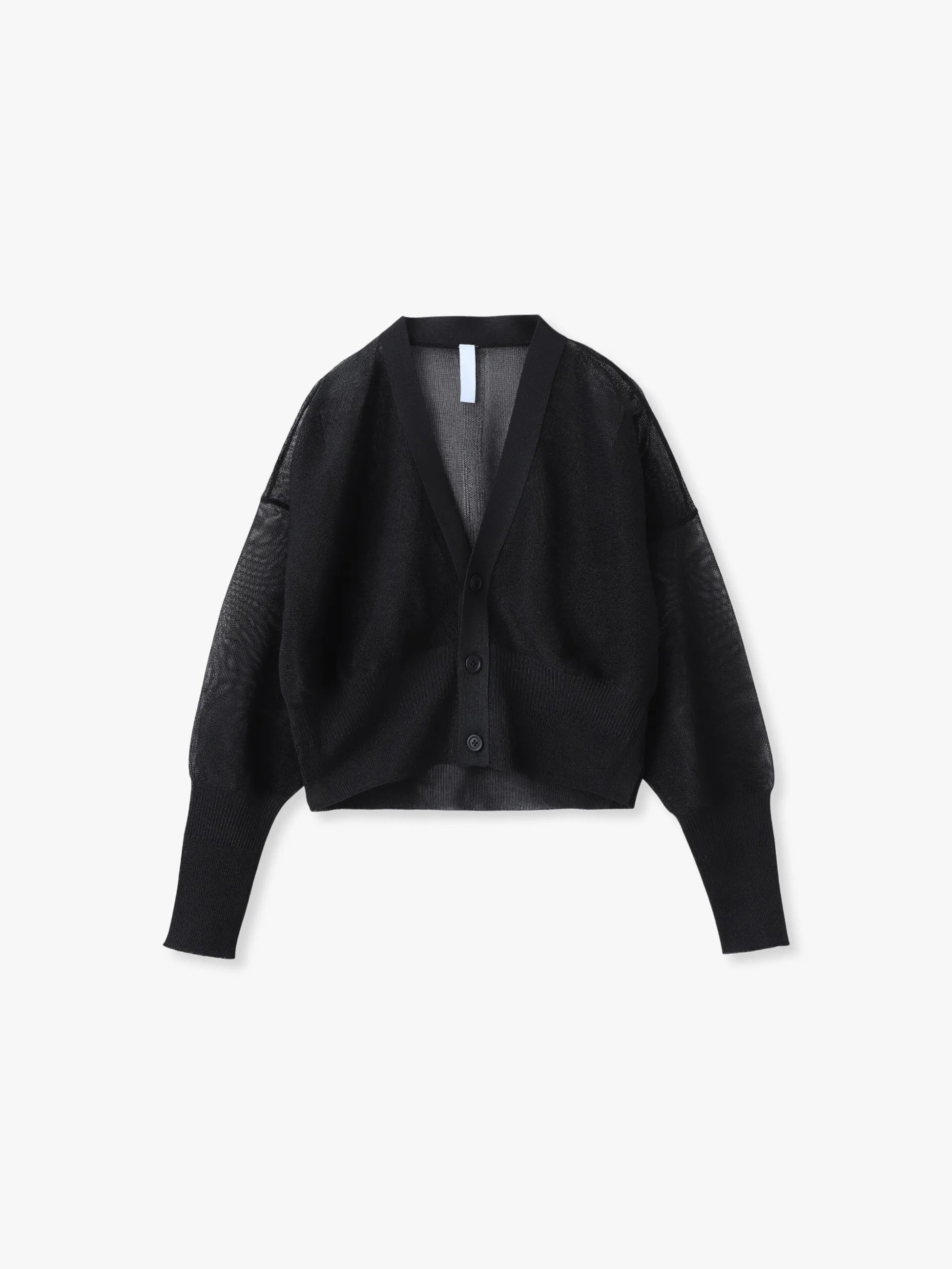 CFCL ブラック クロップドカーディガン 長袖 【公式通販】