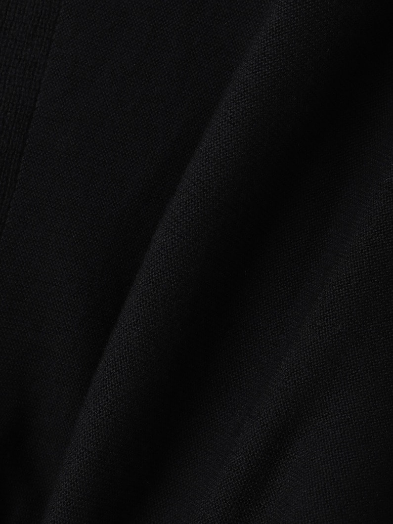 ウール ガーター クロップドカーディガン 詳細画像 white 3