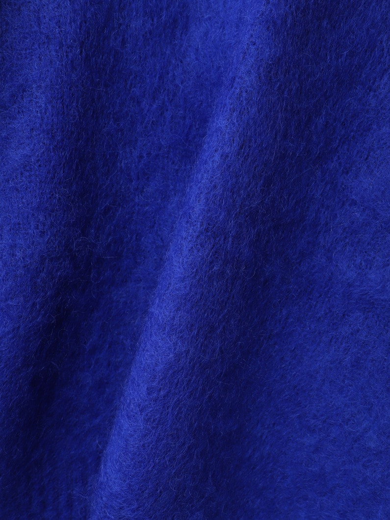 モヘア ニット カーディガン 詳細画像 blue 3