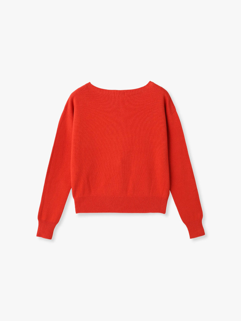 ニットトップス　BIOTOP ROKU Ron Herman FRAMeWORK エコウール ニットトップ（ネイビー/ライトベージュ/ピンク