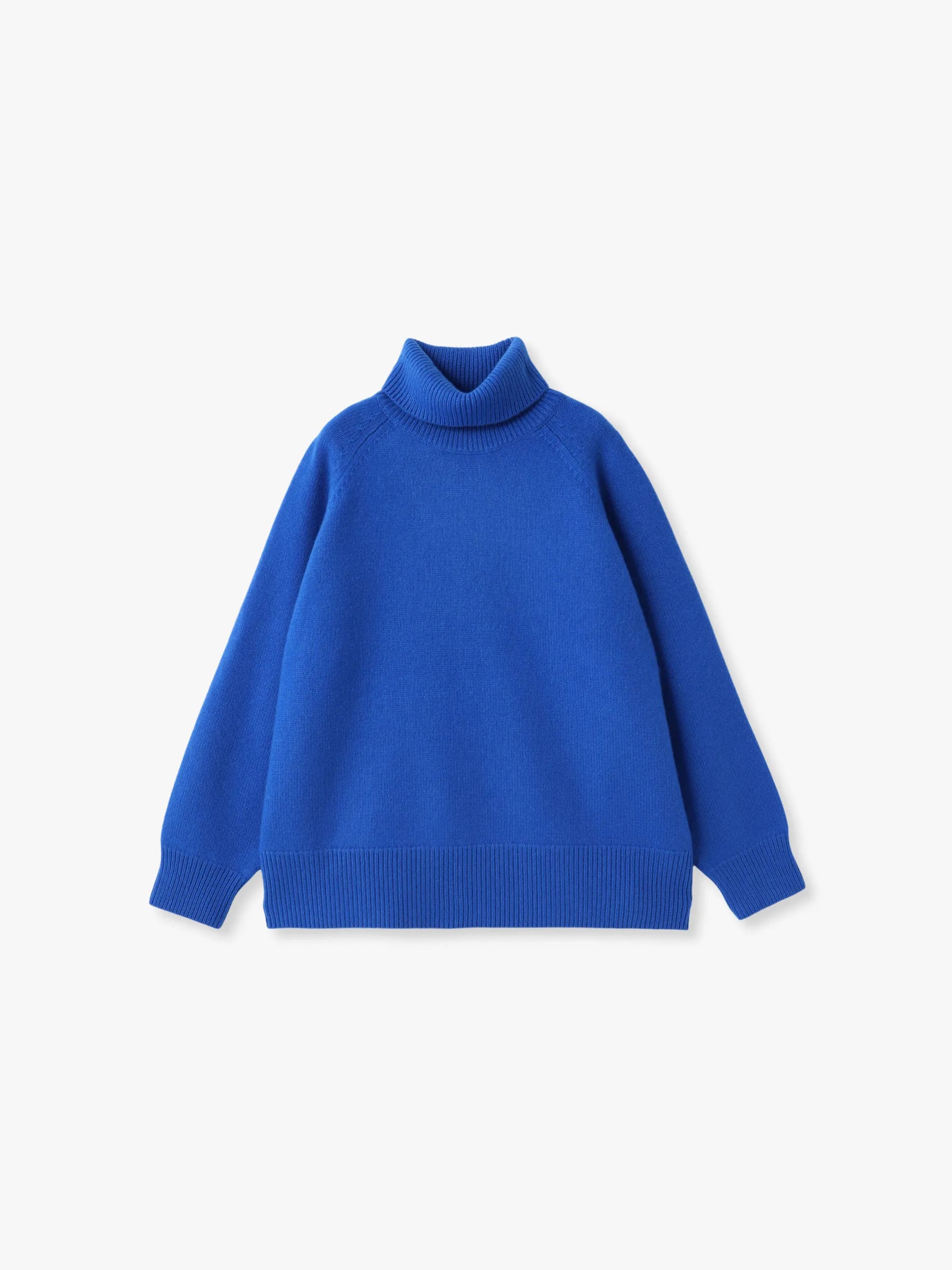 ローゲージ カシミア タートルネックプルオーバー｜ebure(エブール