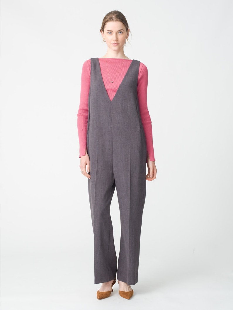 ギザボートネック プルオーバー（パープル/ピンク） 詳細画像 pink 2