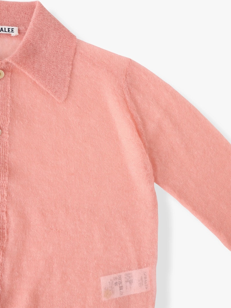 AURALEE キッドモヘアシアーニットカーディガン AURALEE 「KID MOHAIR SHEER KNIT CARDIGAN / LIGHT BLUE」 – SISTER