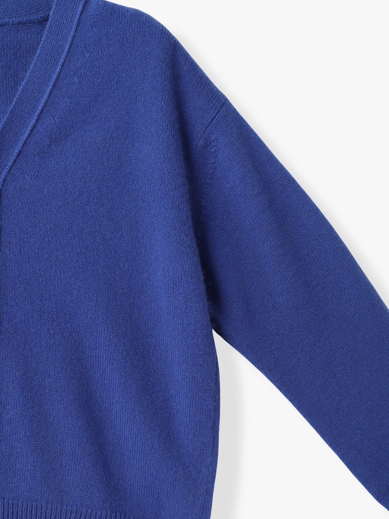 ベビーカシミア ニット カーディガン 詳細画像 blue 2