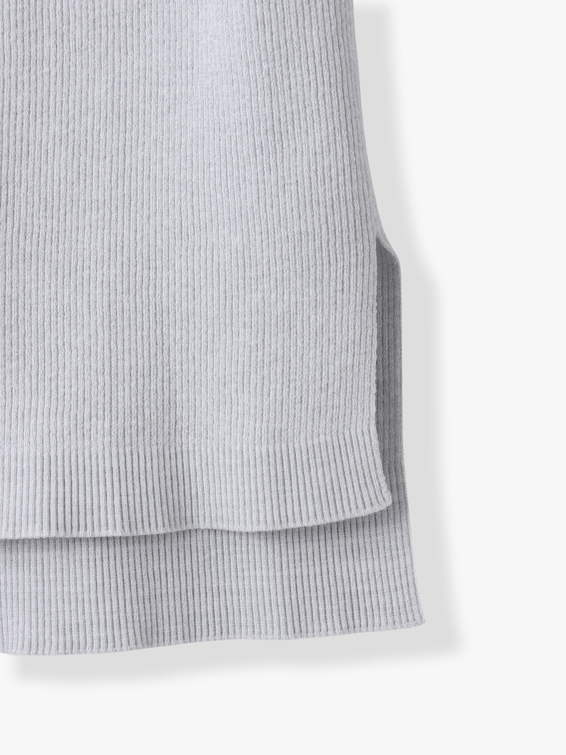 ギザボートネック プルオーバー（シルバー） 詳細画像 silver 3