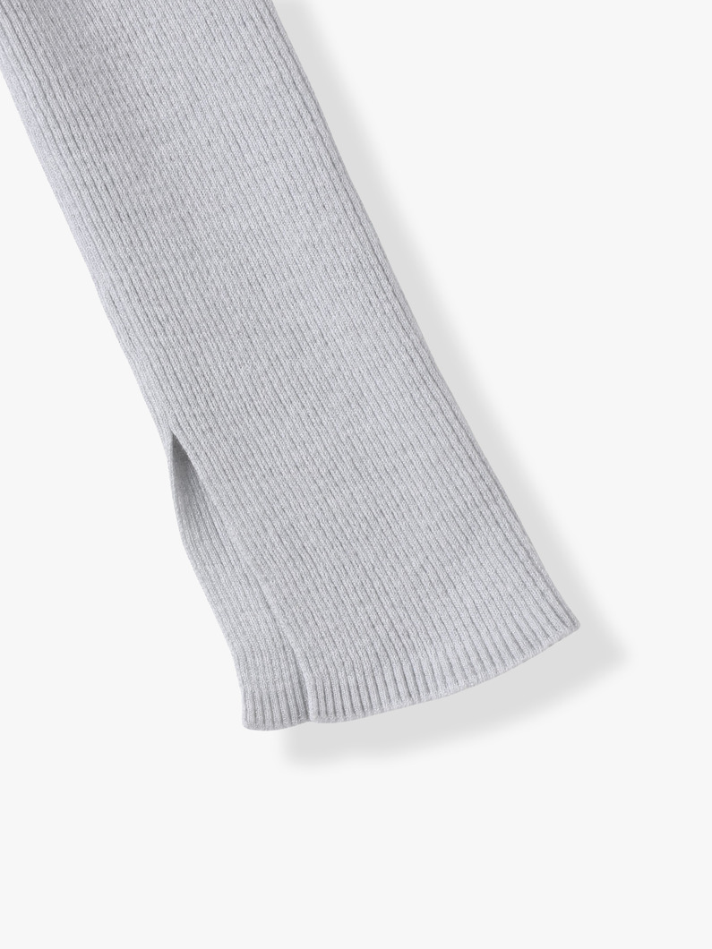 ギザボートネック プルオーバー（シルバー） 詳細画像 silver 4