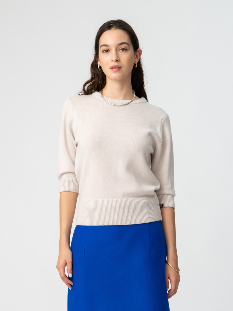 extreme cashmere ロンハーマン別注　カシミア クルーネックニット extreme cashmere ロンハーマン別注カシミア クルーネックニット