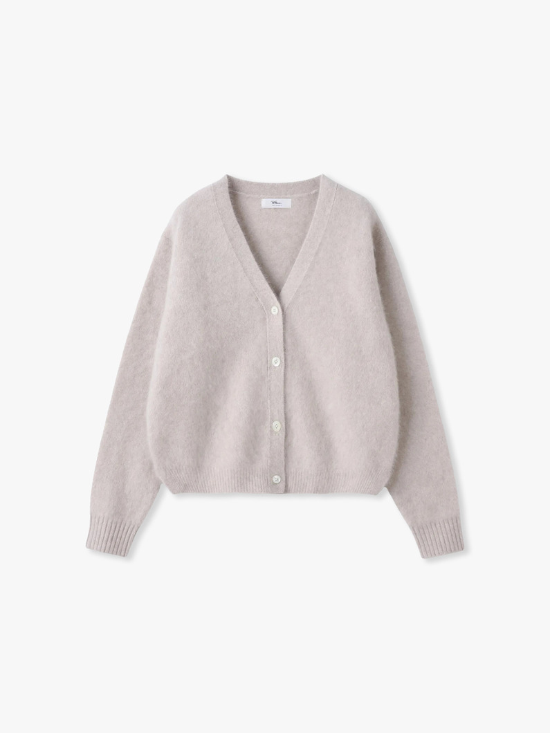 フォックスヤク ニット カーディガン 詳細画像 white 2