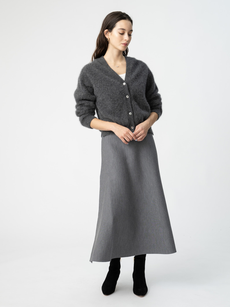 フォックスヤク ニット カーディガン 詳細画像 dark gray 2