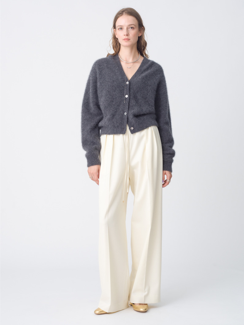 フォックスヤク ニット カーディガン 詳細画像 dark gray 4