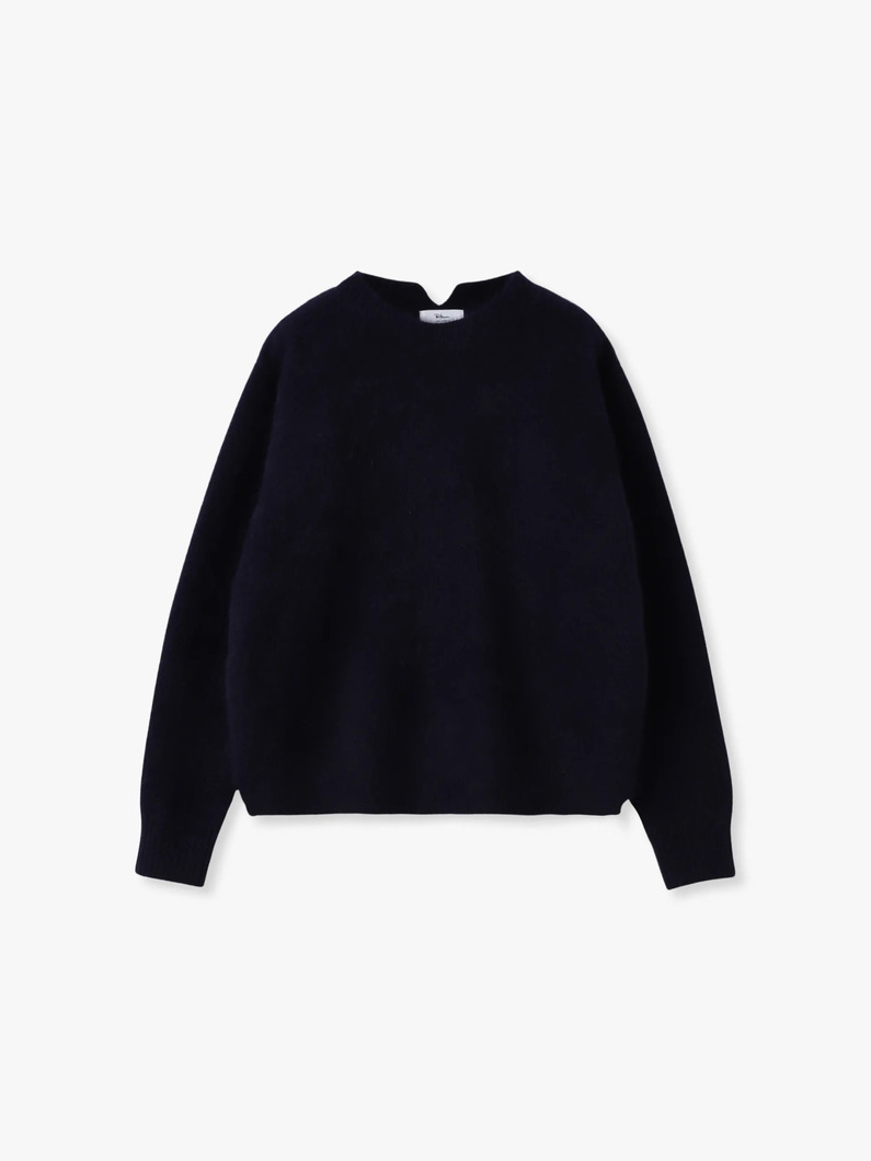 フォックスヤク ニット プルオーバー 詳細画像 navy 3