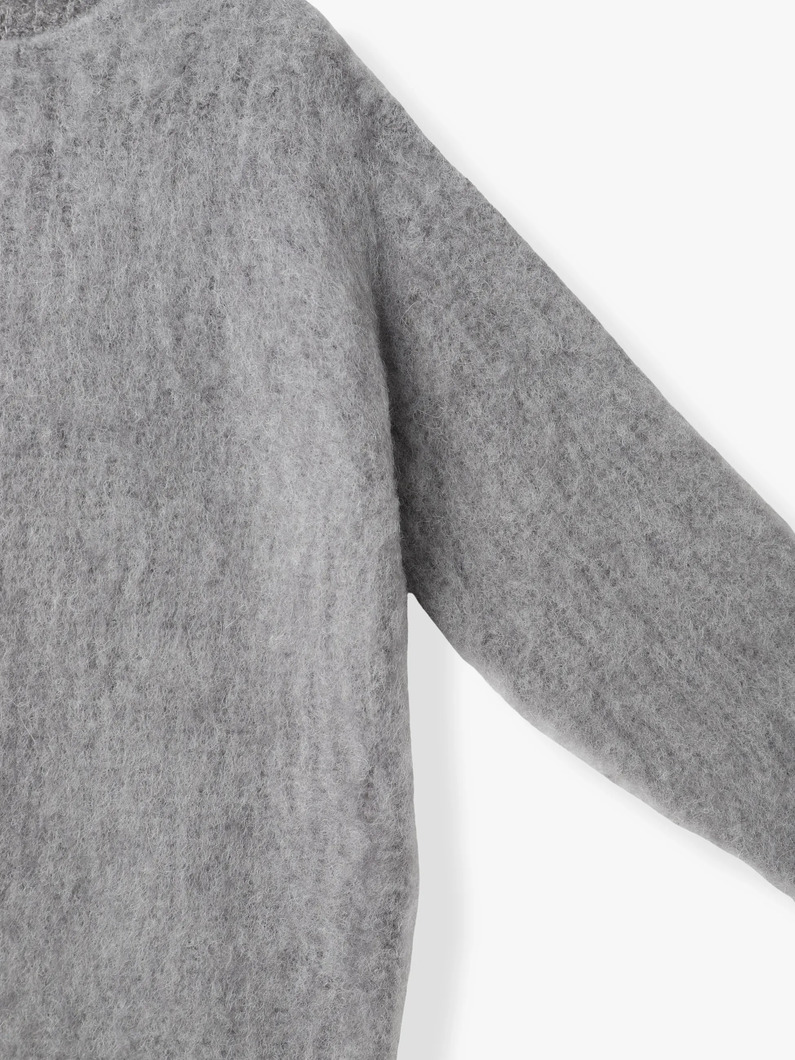 アルパカウール ニット プルオーバー 詳細画像 ivory 2