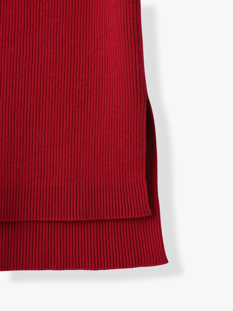 ギザボートネック プルオーバー（レッド/グリーン） 詳細画像 red 4