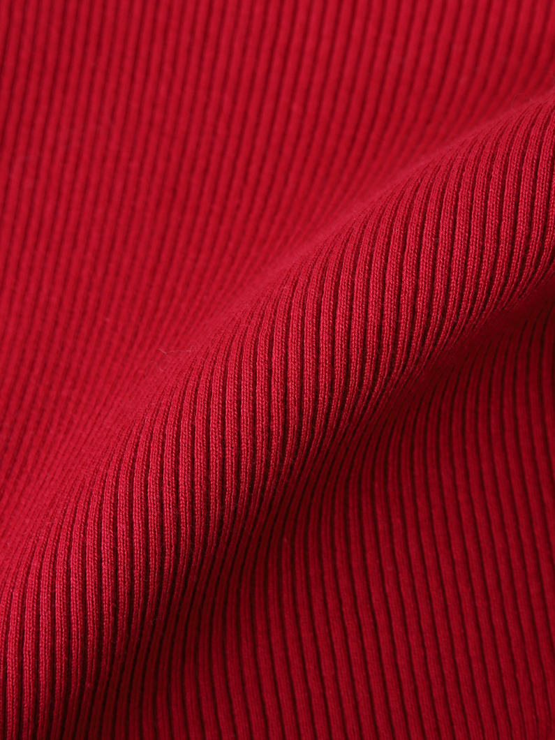 ギザボートネック プルオーバー（レッド/グリーン） 詳細画像 red 5