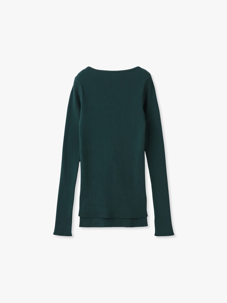 ギザボートネック プルオーバー（レッド/グリーン） 詳細画像 green 4