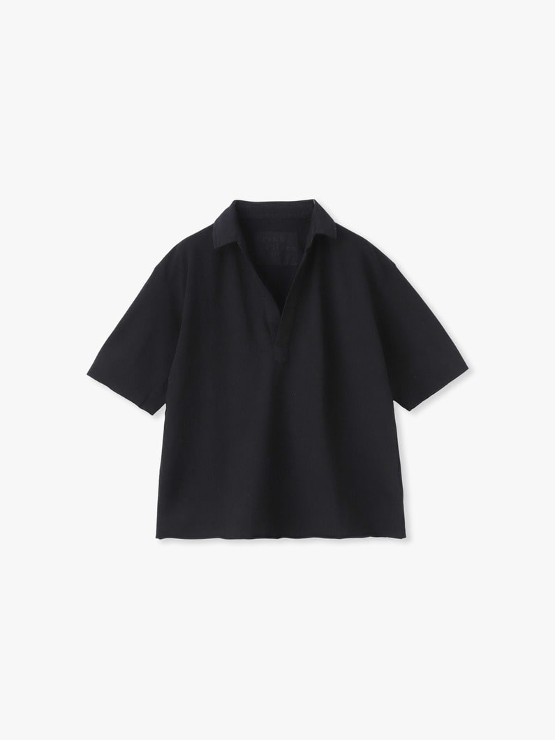 ラブ パティ ポップオーバー スキッパー トップ 詳細画像 black