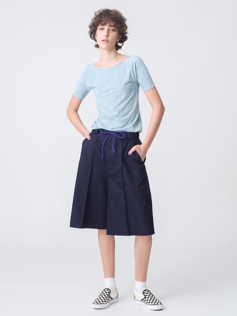 ベロア バックオープン トップ（ブラック/ブルー/ライトパープル） 詳細画像 blue 2