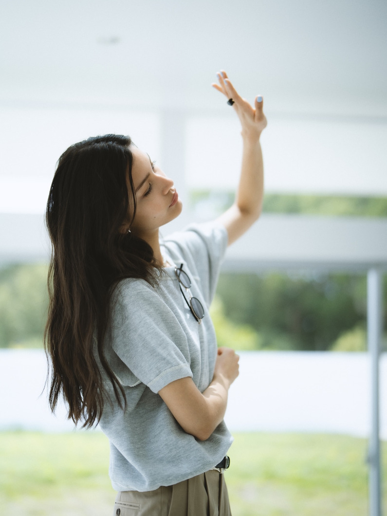 ビンテージ ショートスリーブ スウェットトップ 詳細画像 gray 1