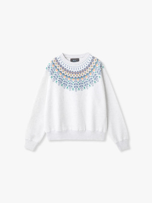 R.H. Vintage ロンハーマンヴィンテージ　定番スウェット ホワイト S ビンテージ ロングスリーブ スウェットトップ｜RH Vintage