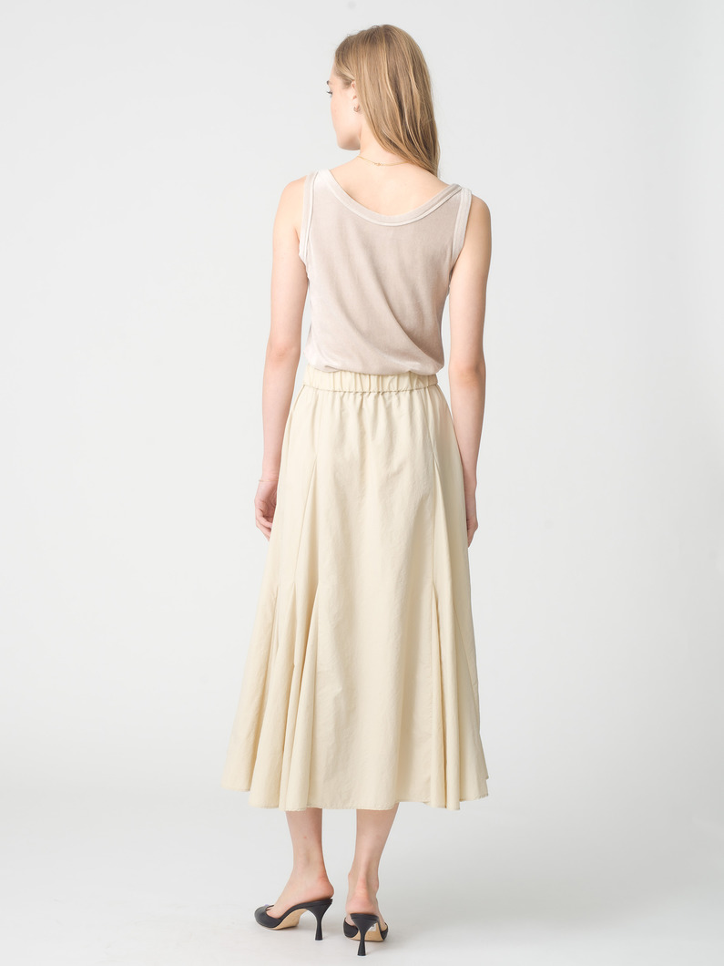 ベロア タンクトップ（ブラック/ブルー/クレイ）｜Ron Herman