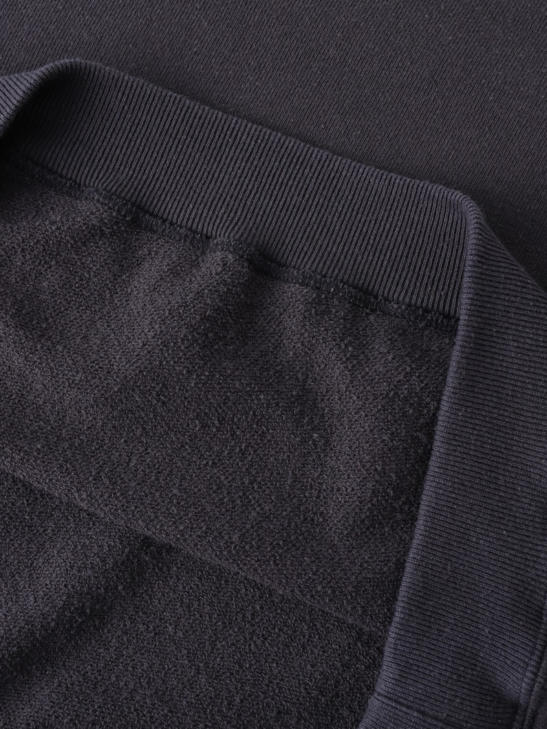 バイカラー スウェットシャツ（チャコールグレー/ブルー） 詳細画像 navy 3