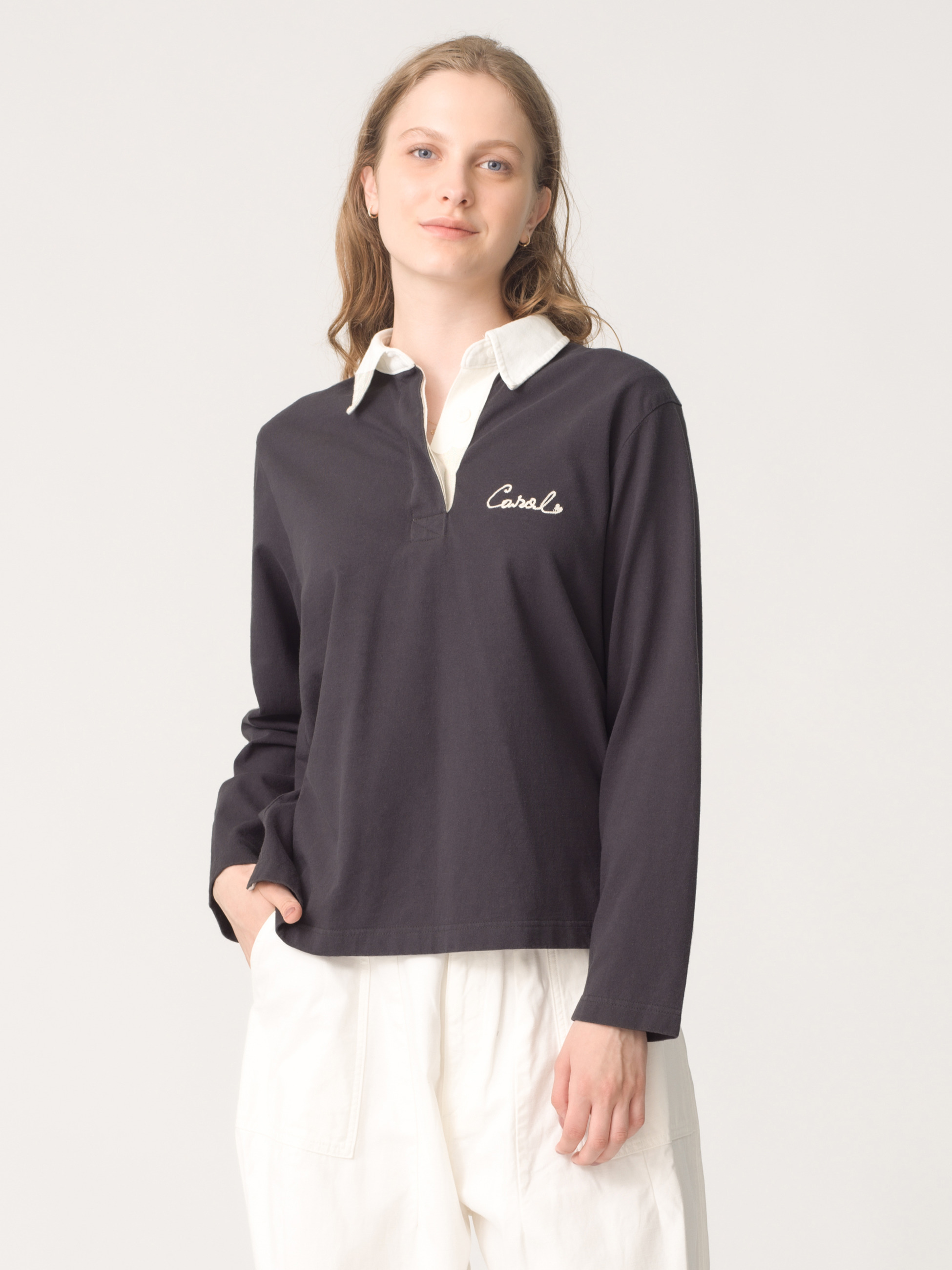 Ronherman Vintageラガーシャツ ラガーシャツ（ネイビー/グレー/アイボリー）｜RH Vintage