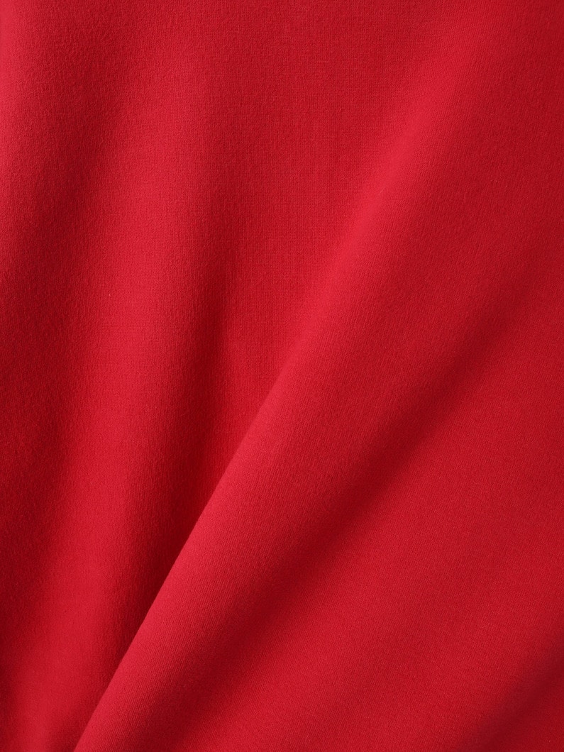 ベアポンチ バルーンスリーブ プルオーバー（チャコールグレー/レッド） 詳細画像 red 4