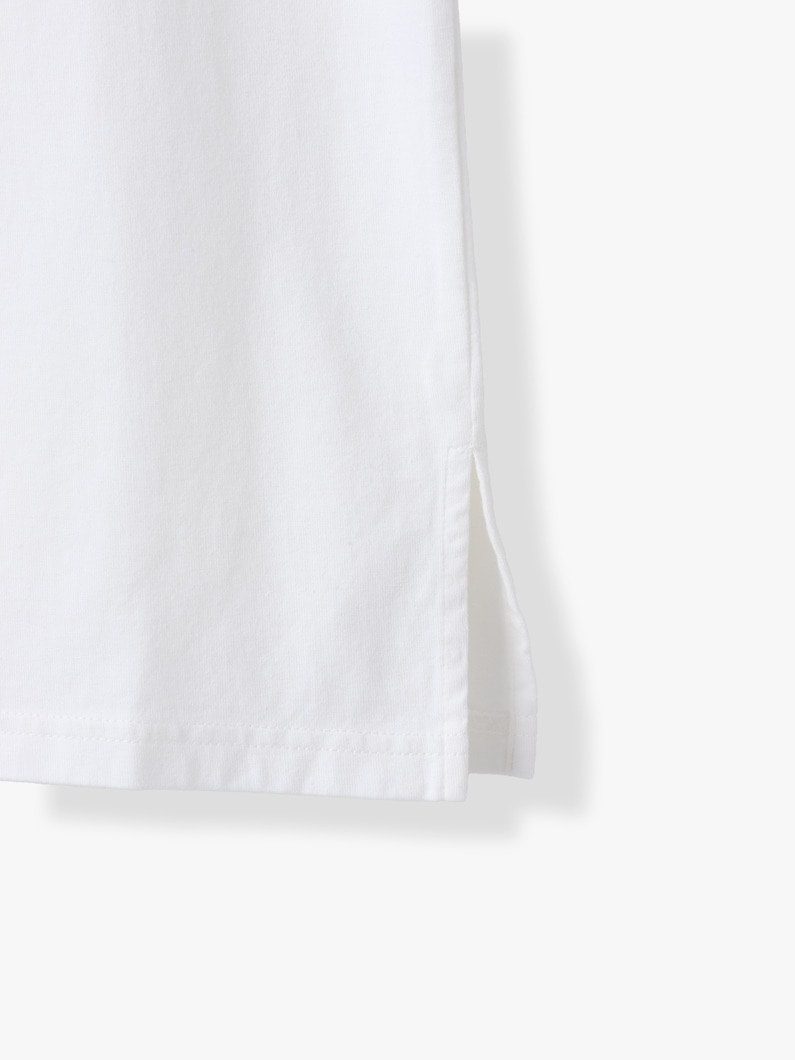 コンビニエント ロングスリーブティー（ホワイト/トップグレー/ブラック） 詳細画像 white 3