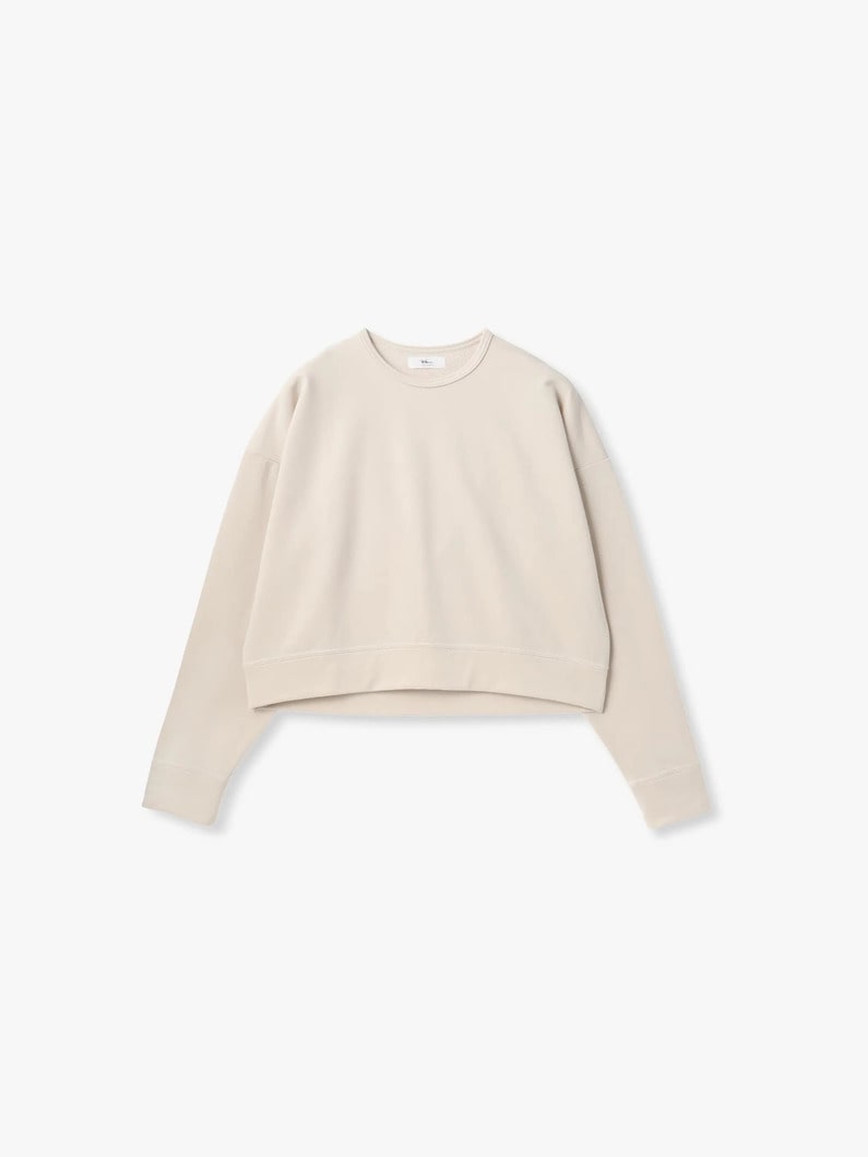 コットンキュプラ スウェットトップ 詳細画像 ivory 2