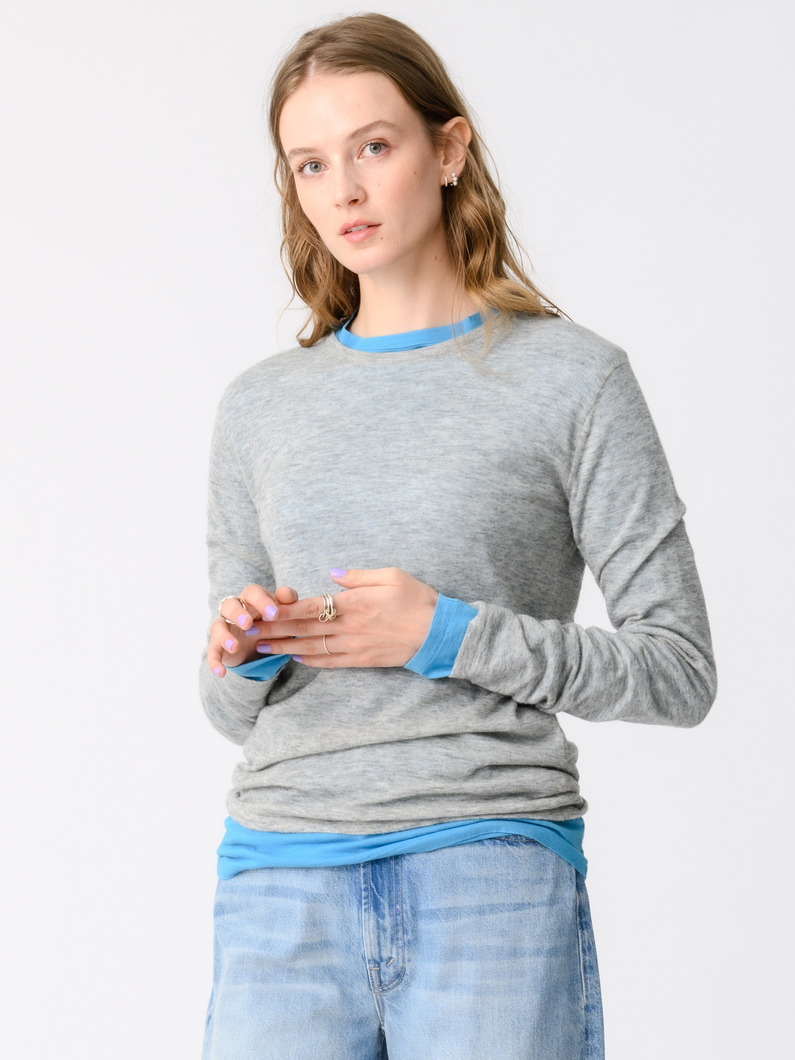 コットンカシミア ロングスリーブティー｜Ron Herman(ロン