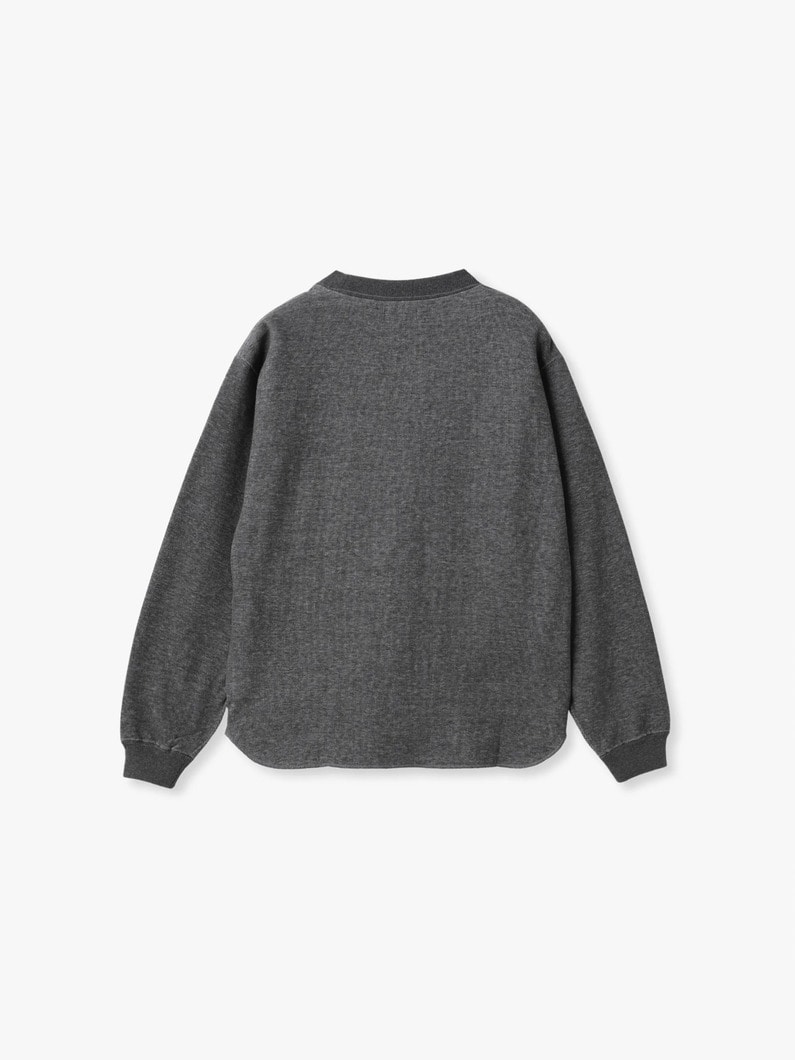 ヤクミックスコットン ロングスリーブティー 詳細画像 light green 1